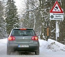 Im Winter sollte auf Winterreifen geachtet werden. Foto: Auto-Reporter